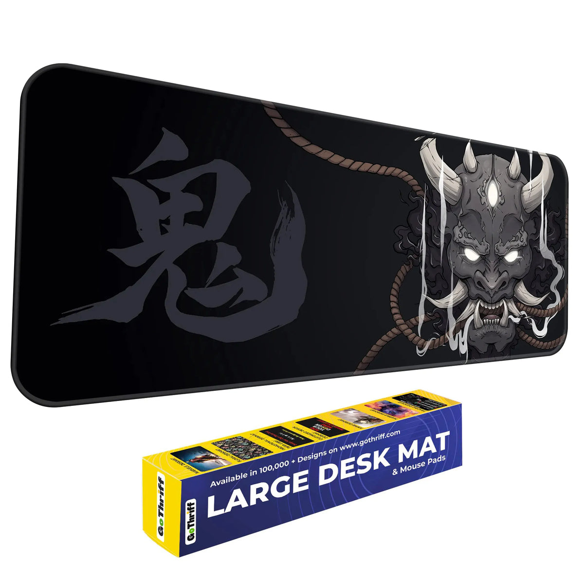 Crimson Oni Wrath Deskmat