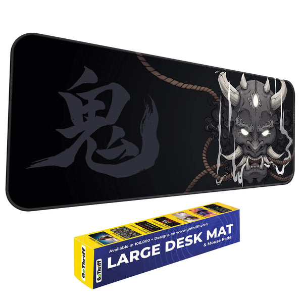 Crimson Oni Wrath Deskmat