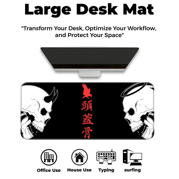 Heaven & Hell Skull Clash Deskmat