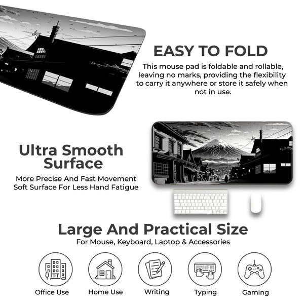 Fuji Noir Deskmat
