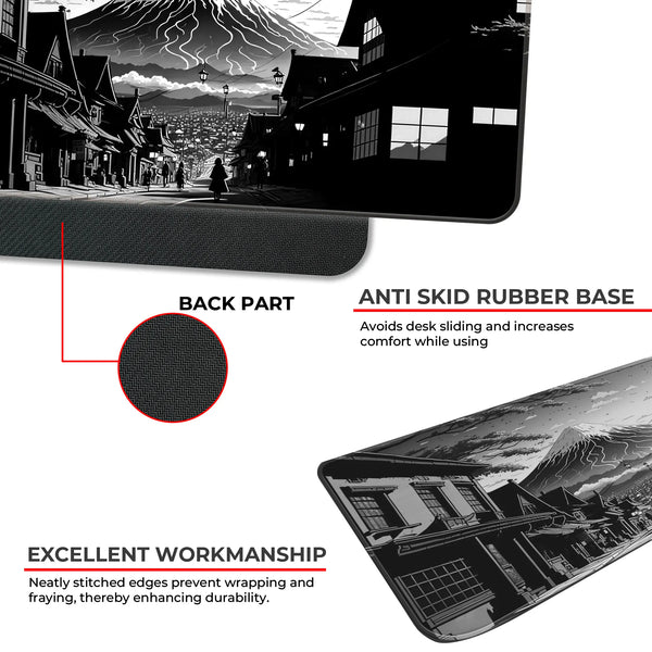Fuji Noir Deskmat