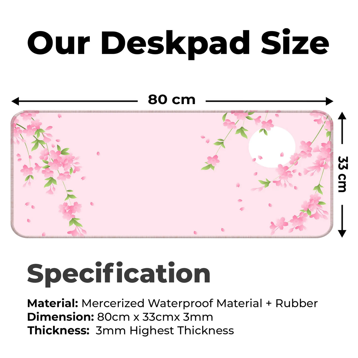 Sakura Bloom Deskmat
