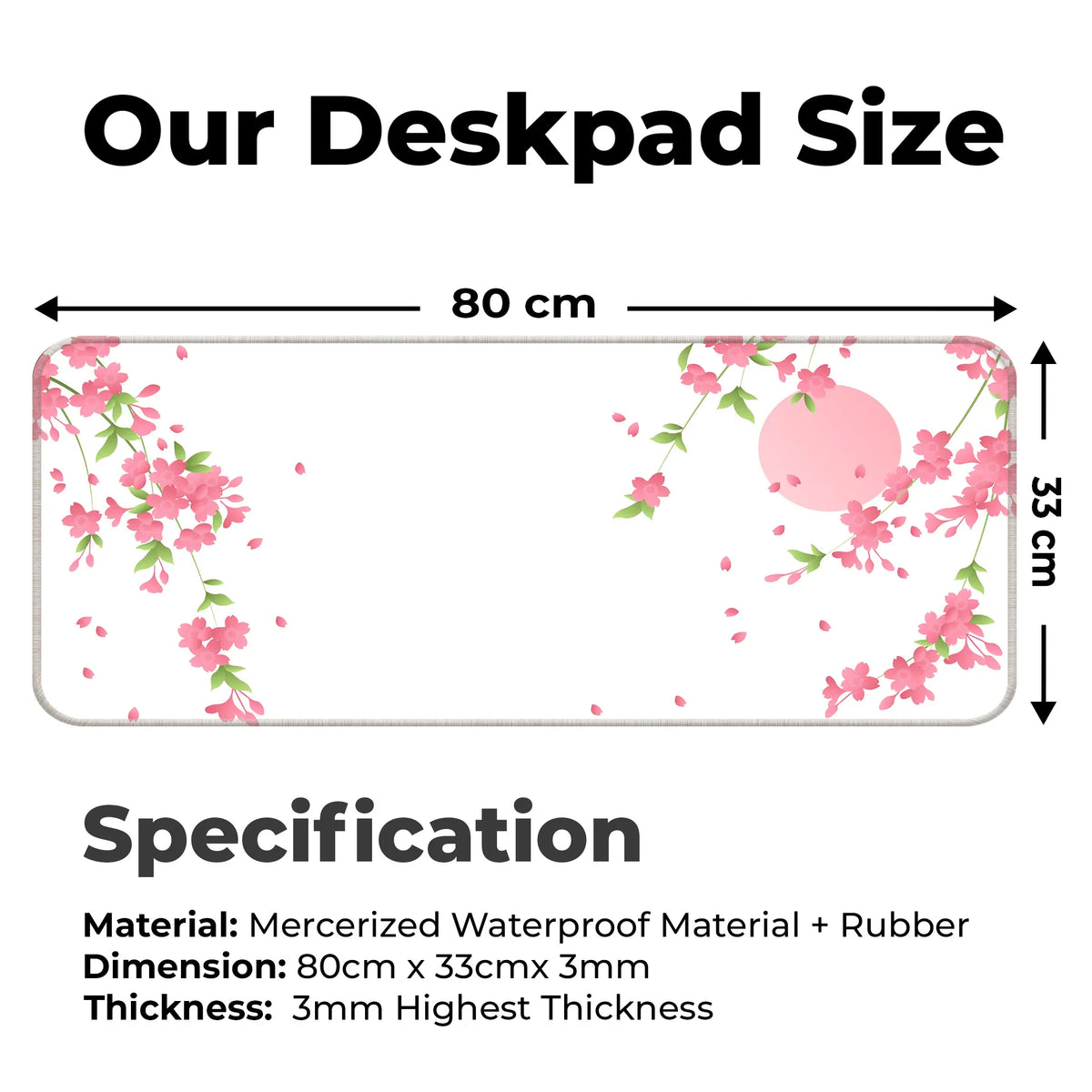Sakura Bloom Deskmat