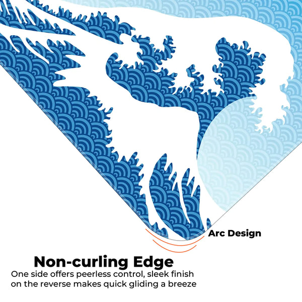Great Wave Pattern Deskmat