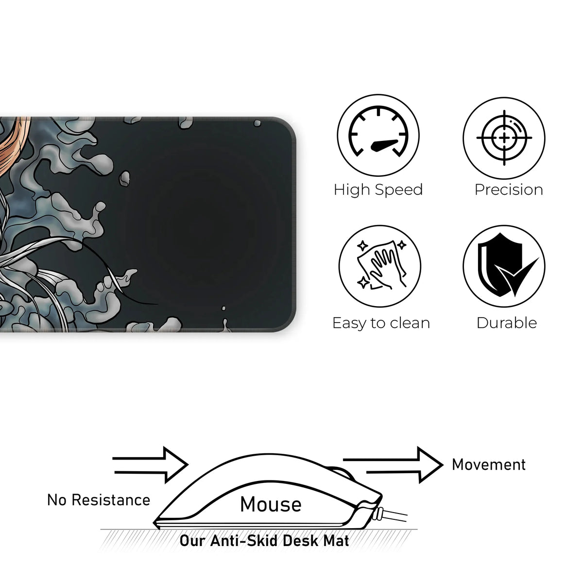 Japanese Oni Demon Deskmat