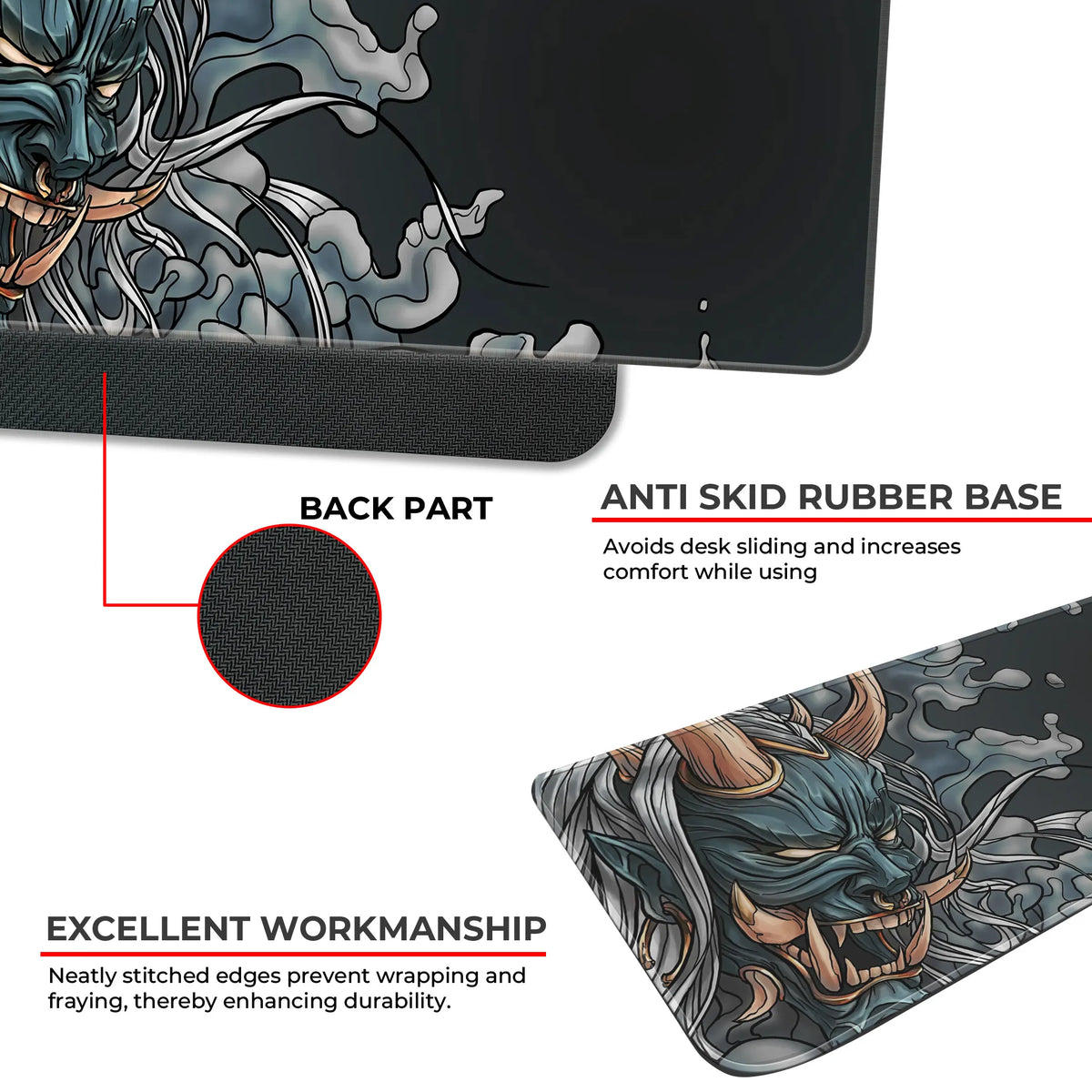 Japanese Oni Demon Deskmat