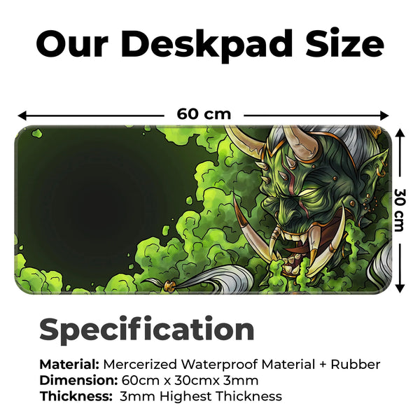 Japanese Oni Demon Deskmat