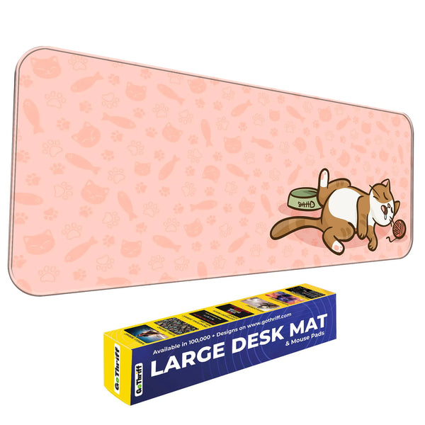 Kawai Cat Deskmat