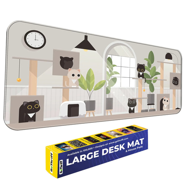 Cozy Cat Deskmat