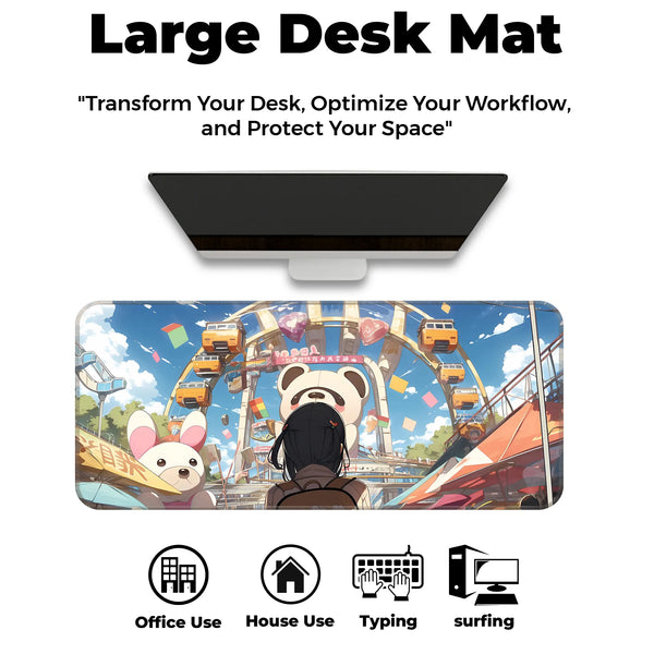 Kawai Amusement Girl Deskmat