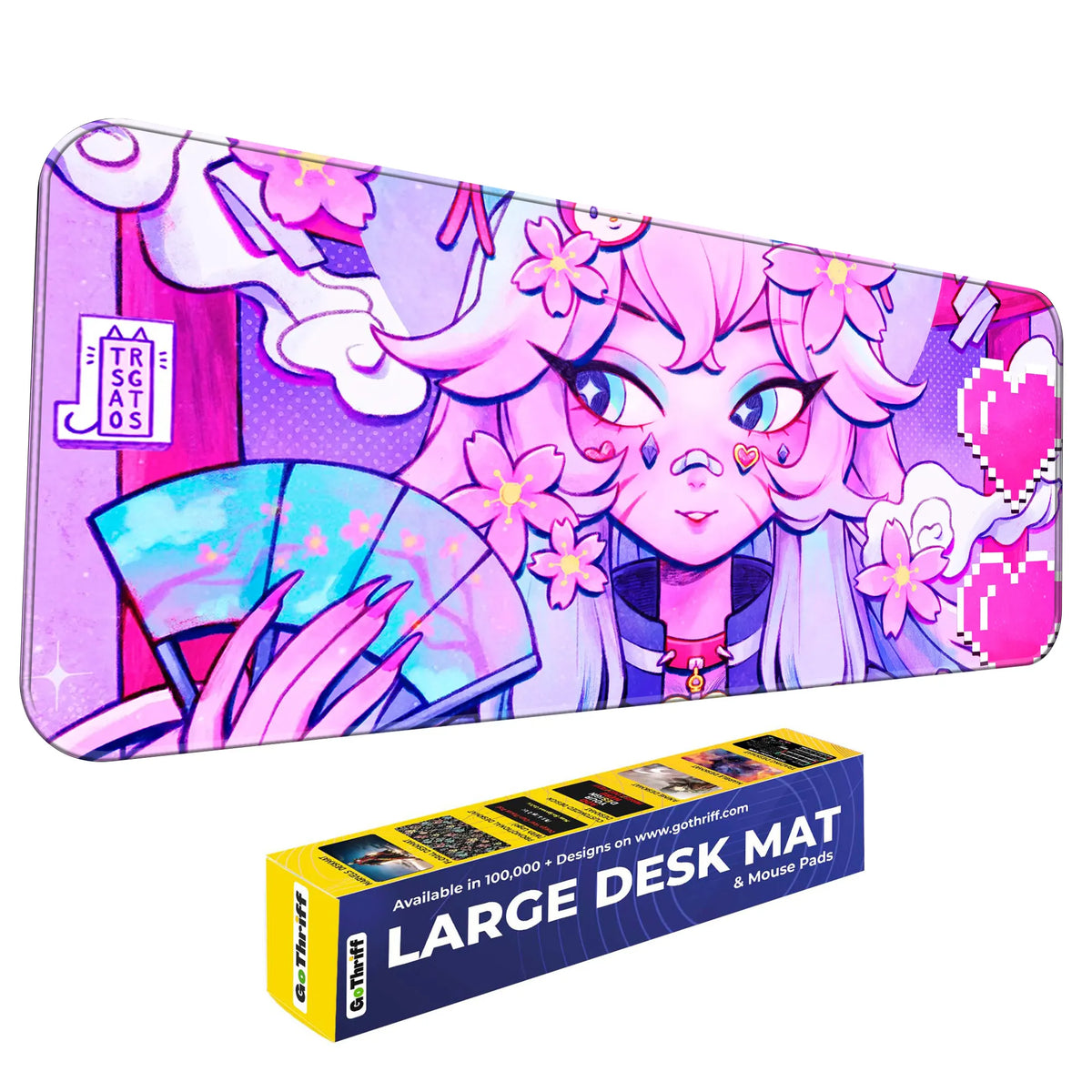 Kawai Fashion Girl Deskmat