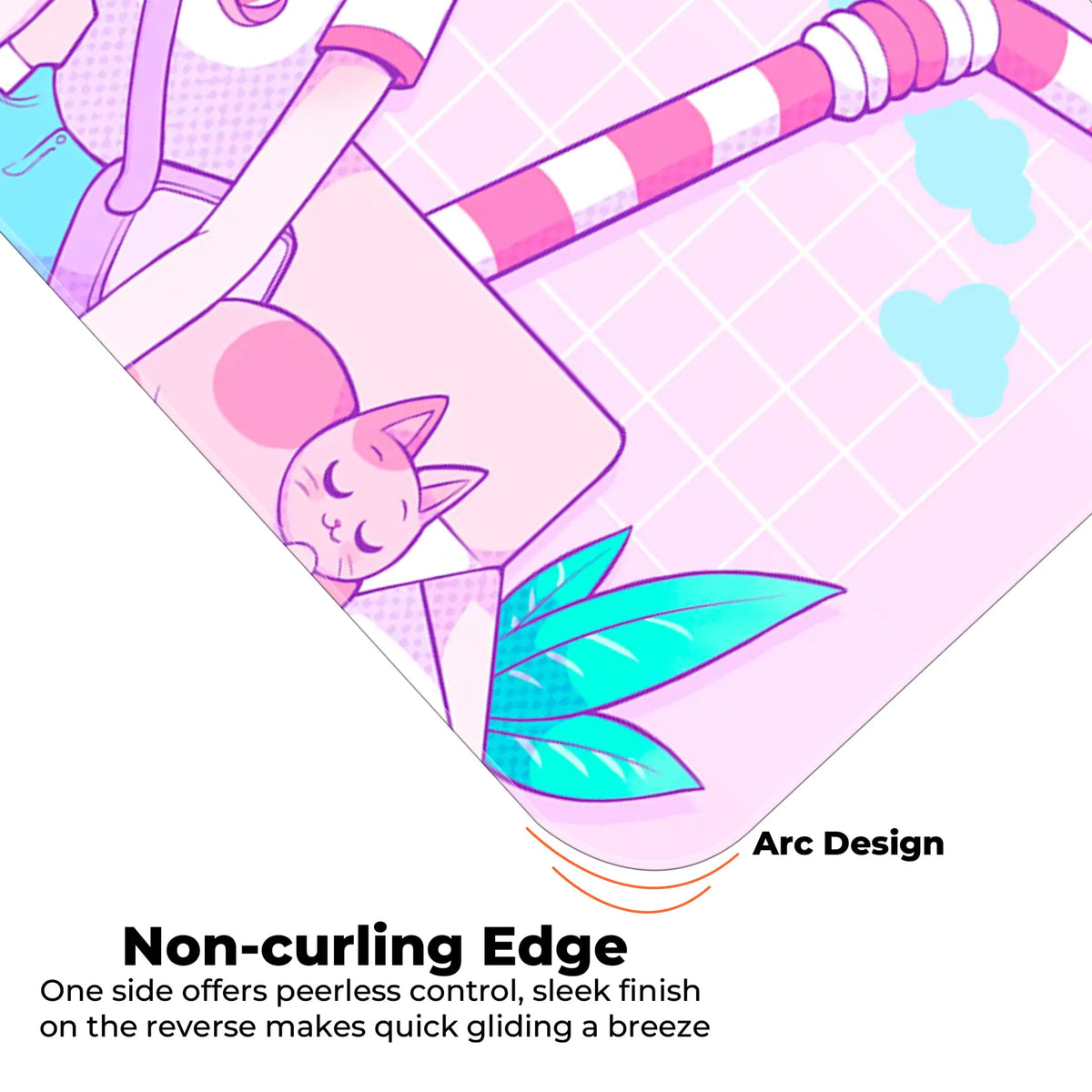 Kawai Fashion Girl Deskmat