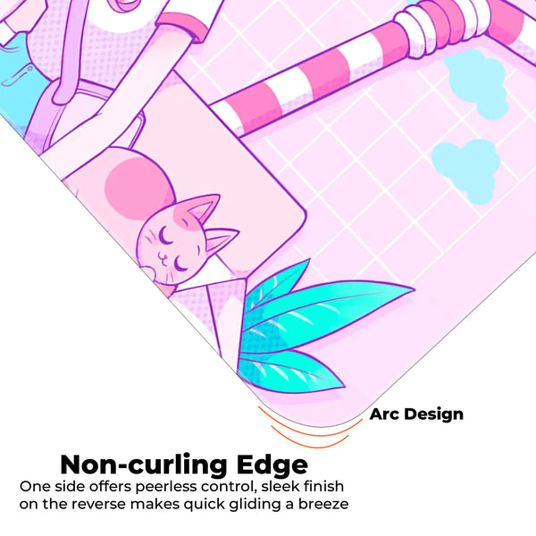 Kawai Fashion Girl Deskmat