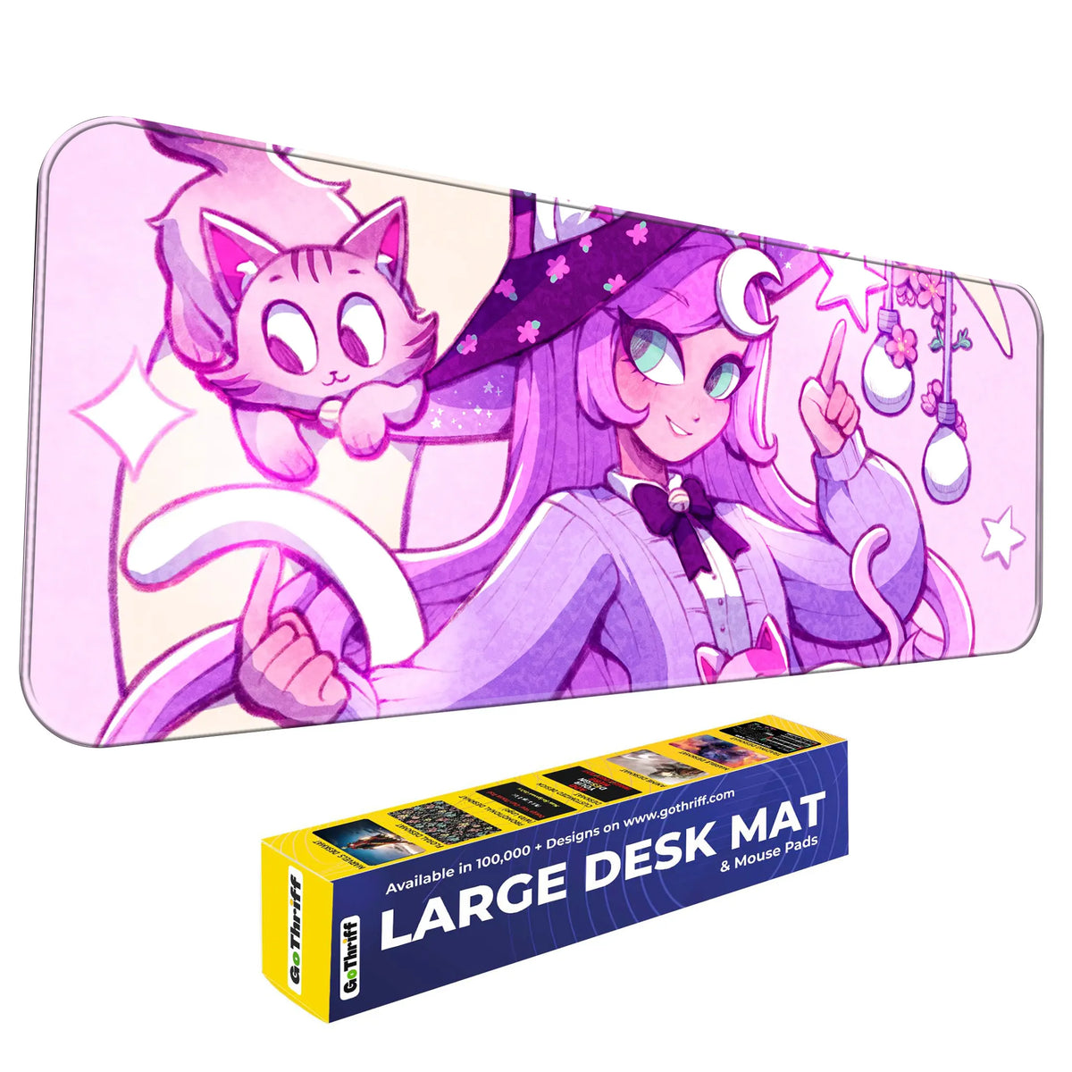 Kawai Fashion Girl Deskmat