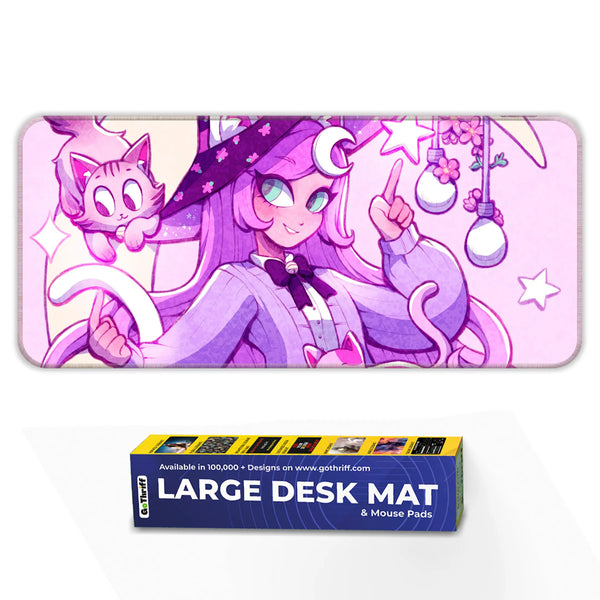 Kawai Fashion Girl Deskmat