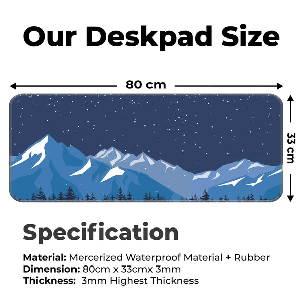 Starlit Himalayas Deskmat