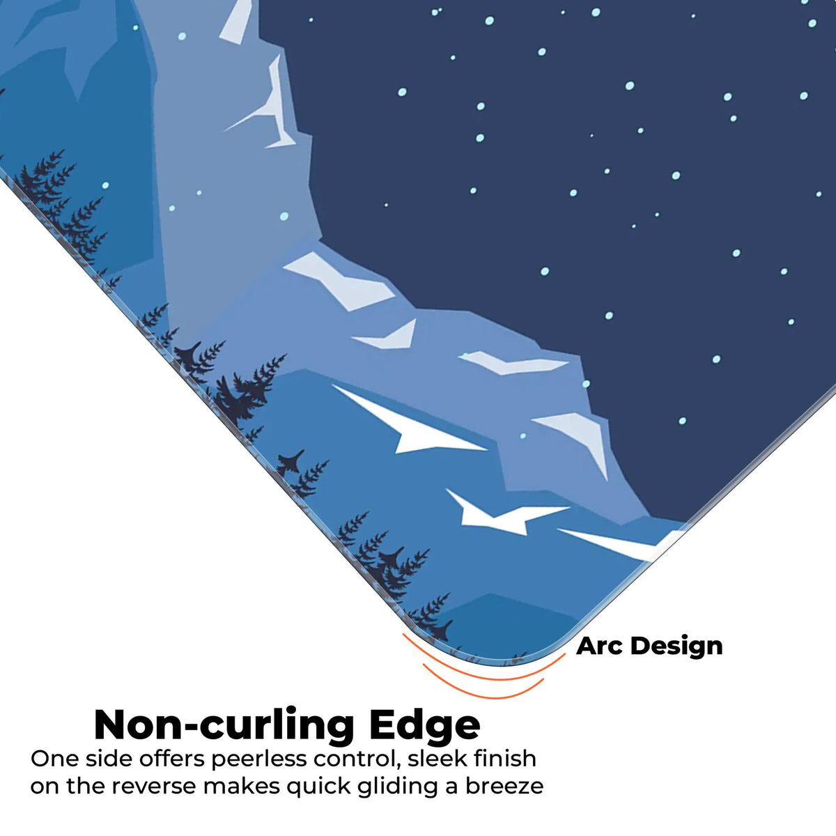 Starlit Himalayas Deskmat