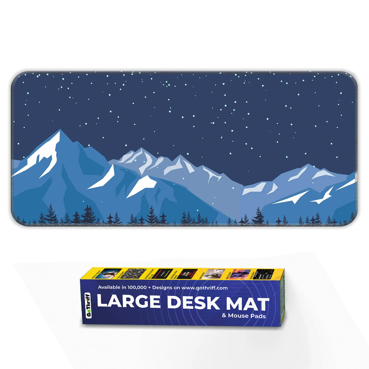 Starlit Himalayas Deskmat