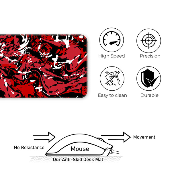 Crimson Chaos Deskmat