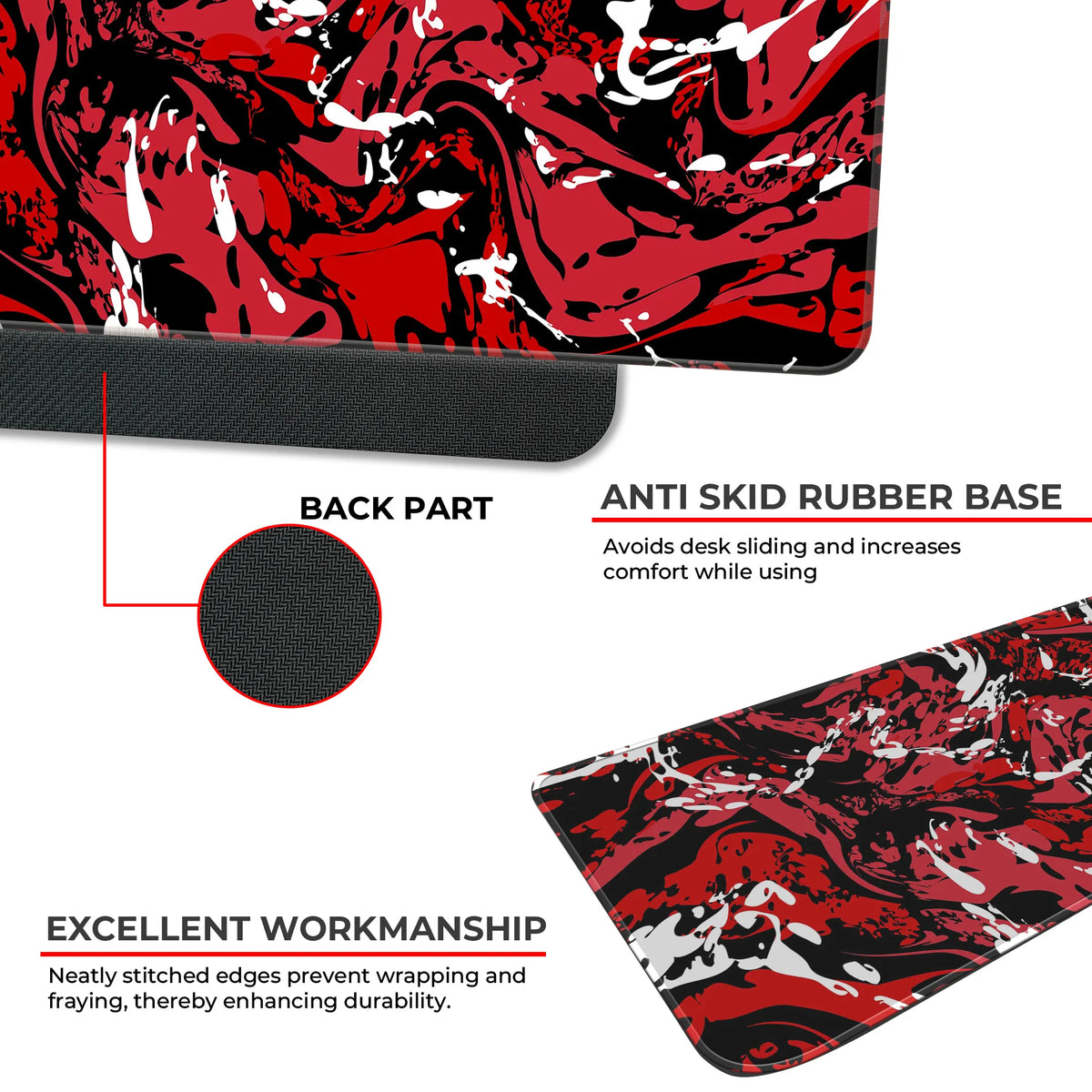 Crimson Chaos Deskmat