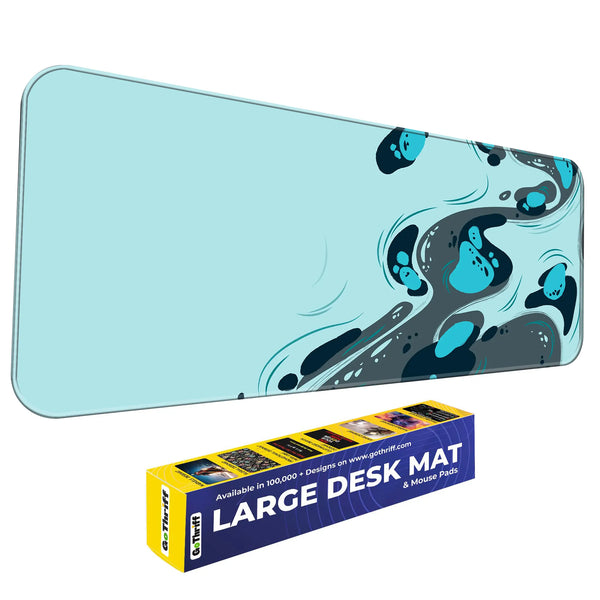 Aqua Drift Deskmat