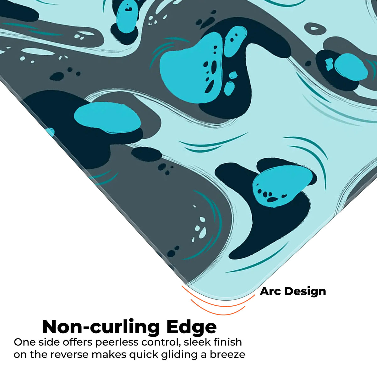 Aqua Drift Deskmat