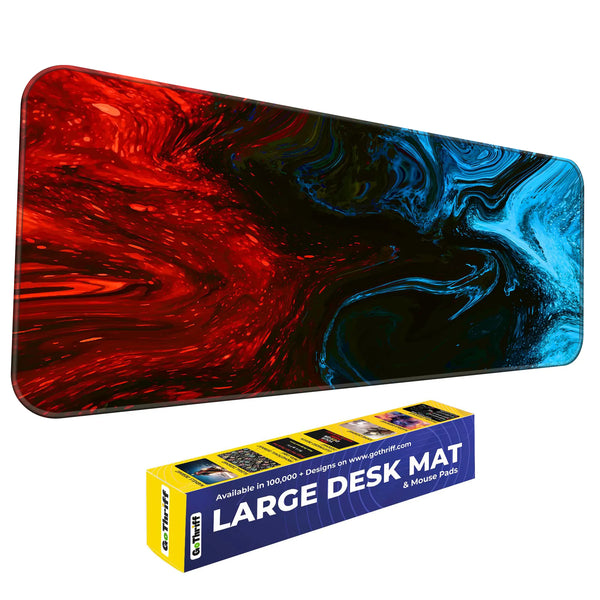 Aqua Drift Deskmat