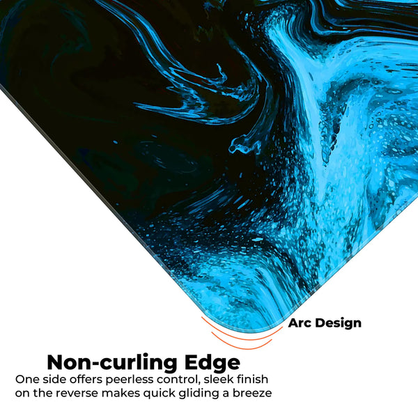 Aqua Drift Deskmat