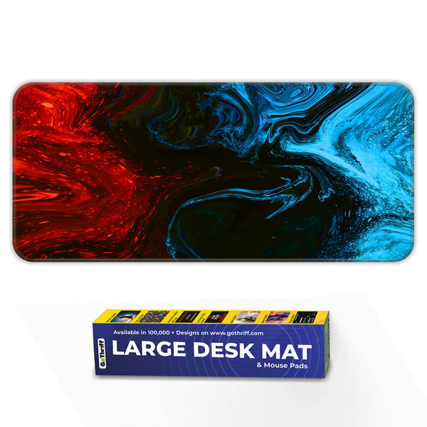 Aqua Drift Deskmat