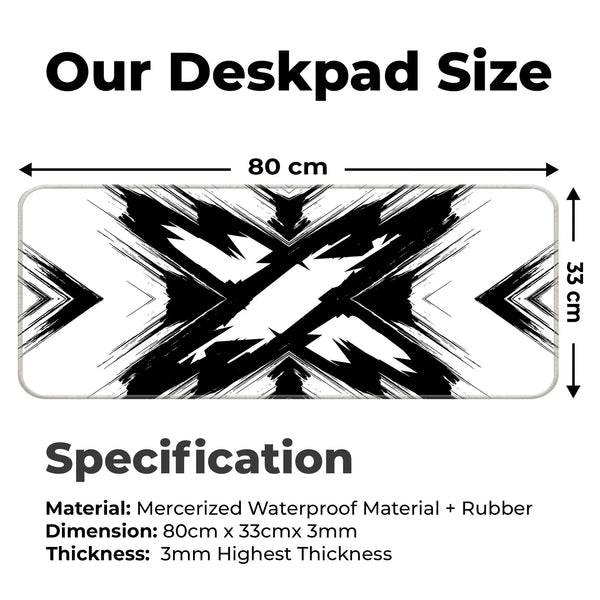 Minimal X Deskmat