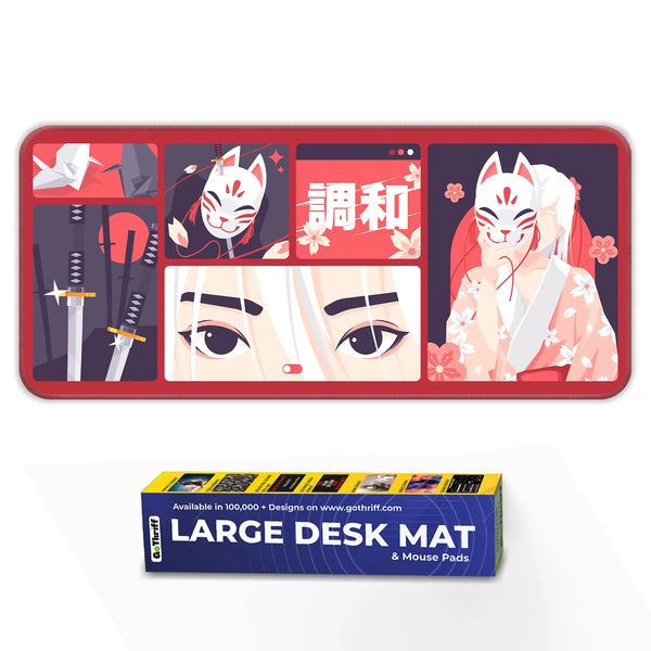 Kitsune Spirit Deskmat