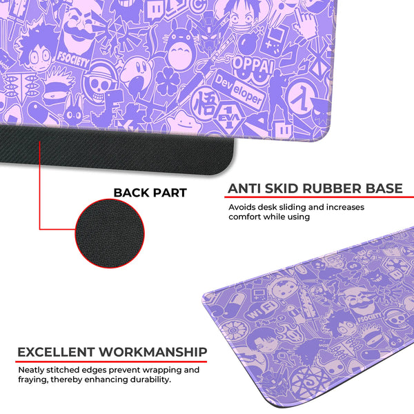 Anime Hacker Collage Deskmat