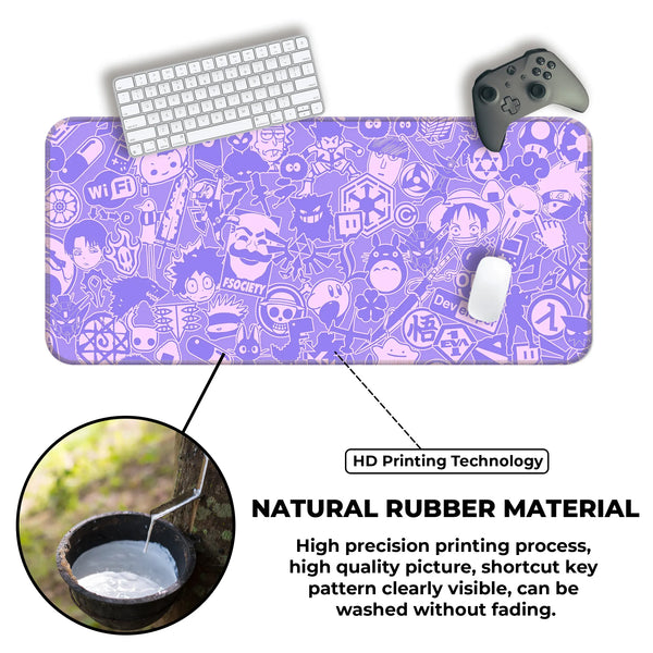 Anime Hacker Collage Deskmat