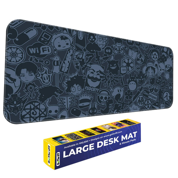 Anime Hacker Collage Deskmat