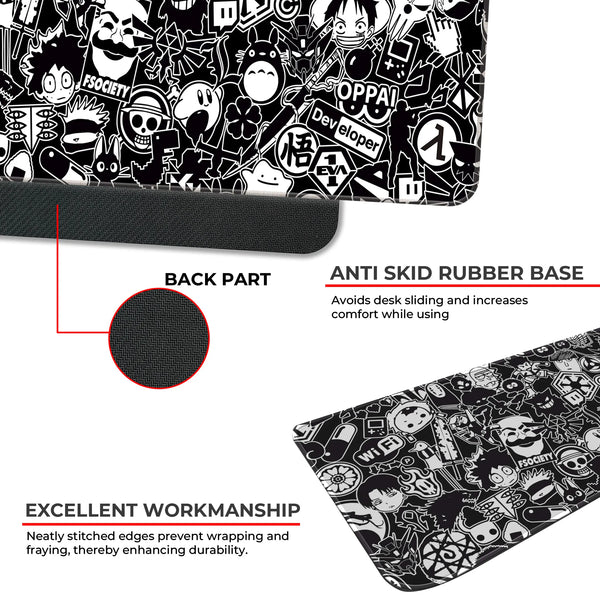 Anime Hacker Collage Deskmat