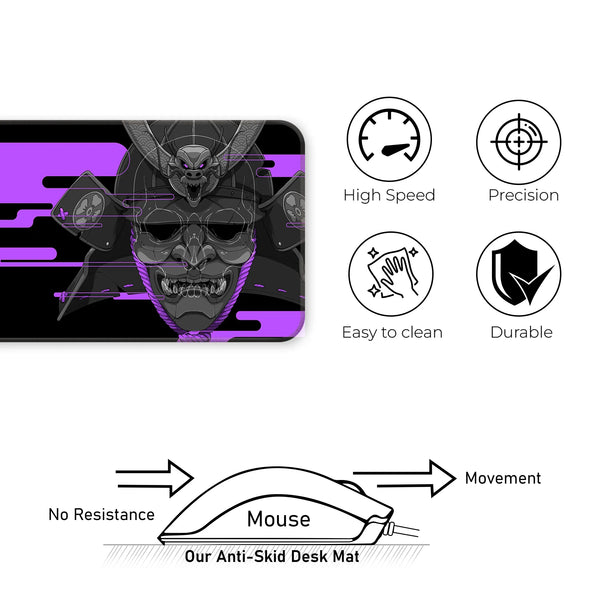 Cyber Oni Samurai Deskmat