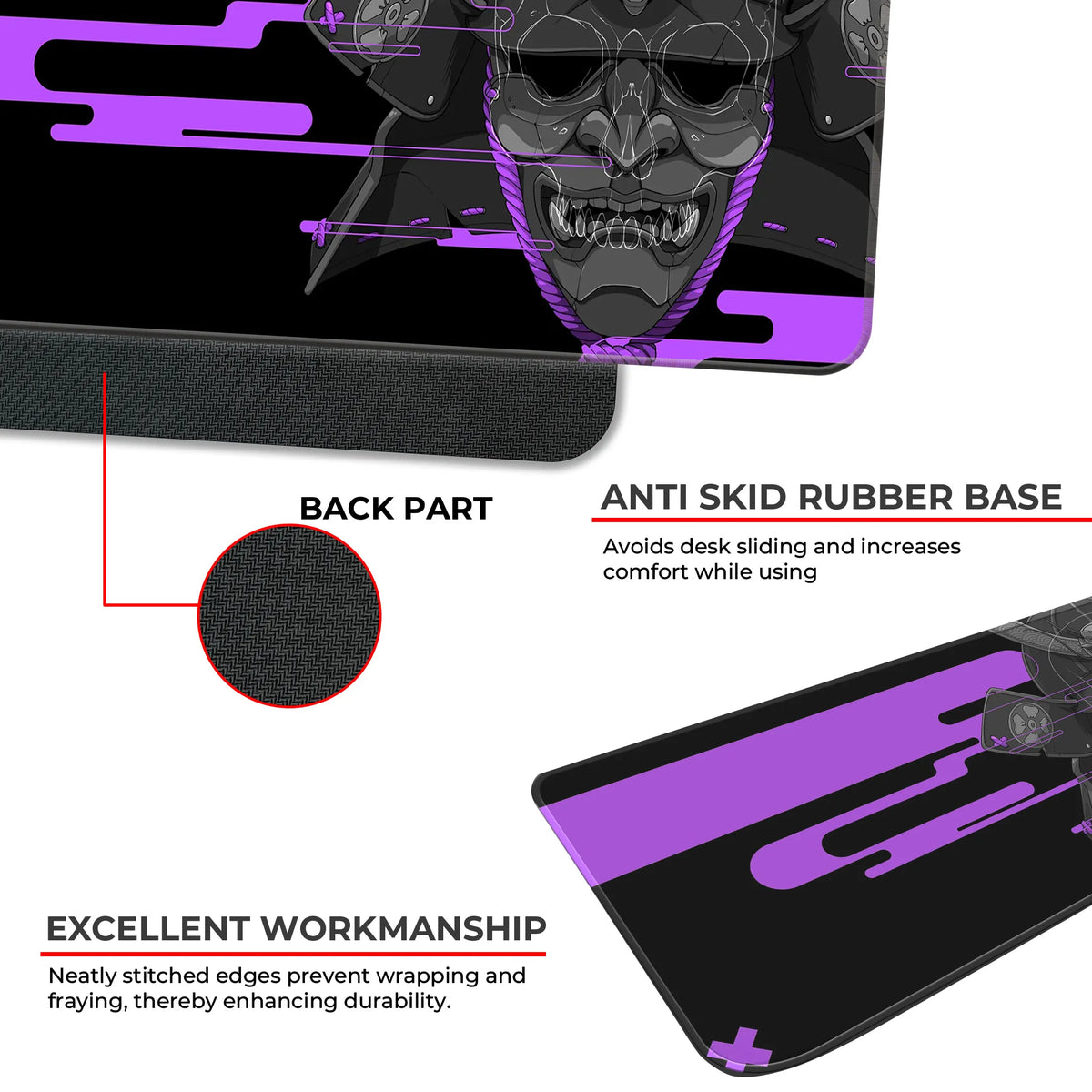 Cyber Oni Samurai Deskmat