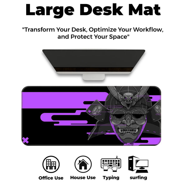 Cyber Oni Samurai Deskmat