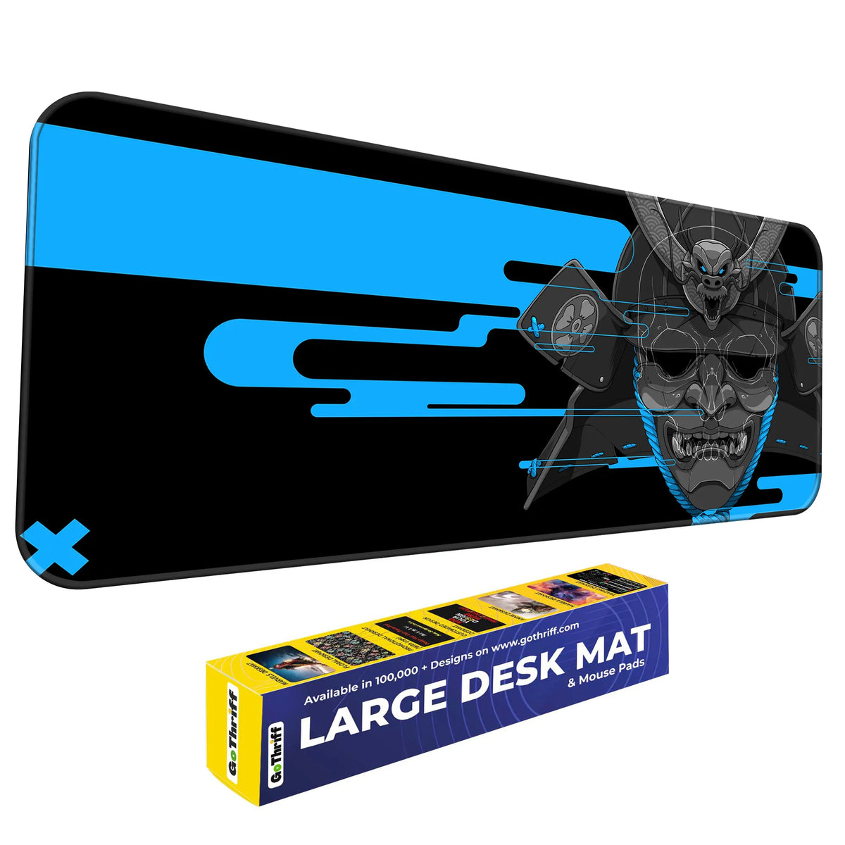 Cyber Oni Samurai Deskmat