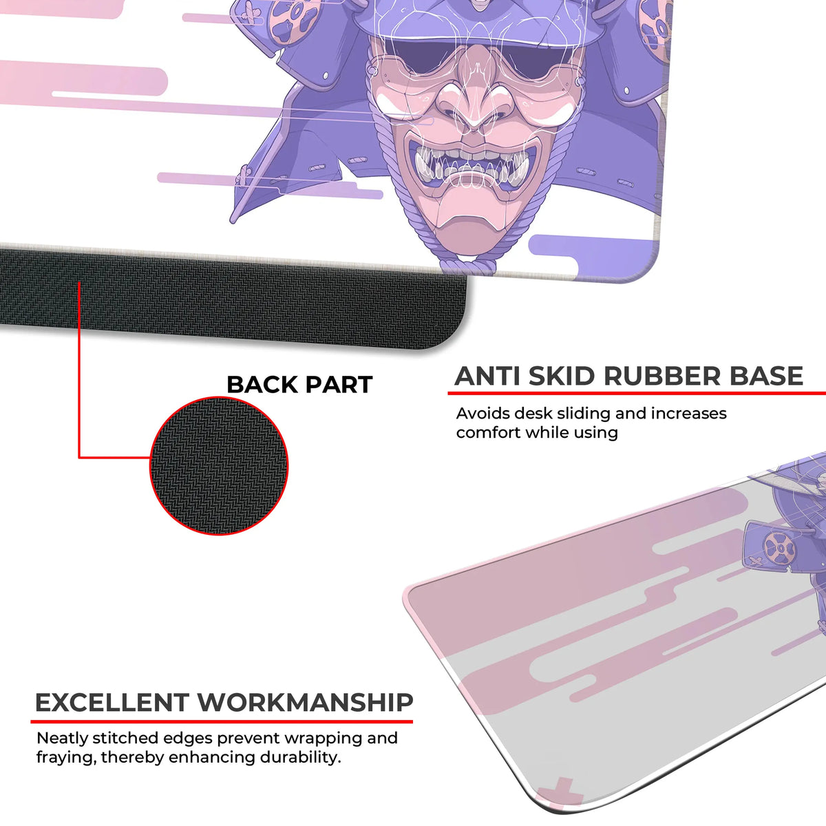 Cyber Oni Samurai Deskmat