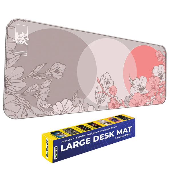 Sakura Circles Deskmat