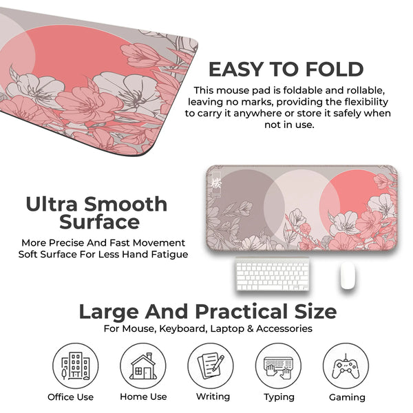 Sakura Circles Deskmat