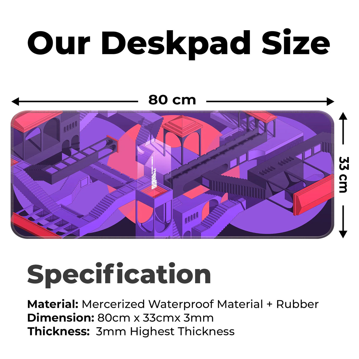 Endless Maze Deskmat