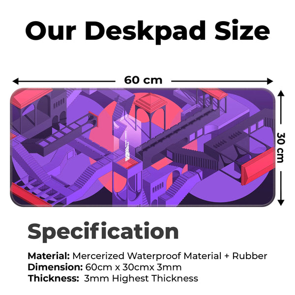 Endless Maze Deskmat