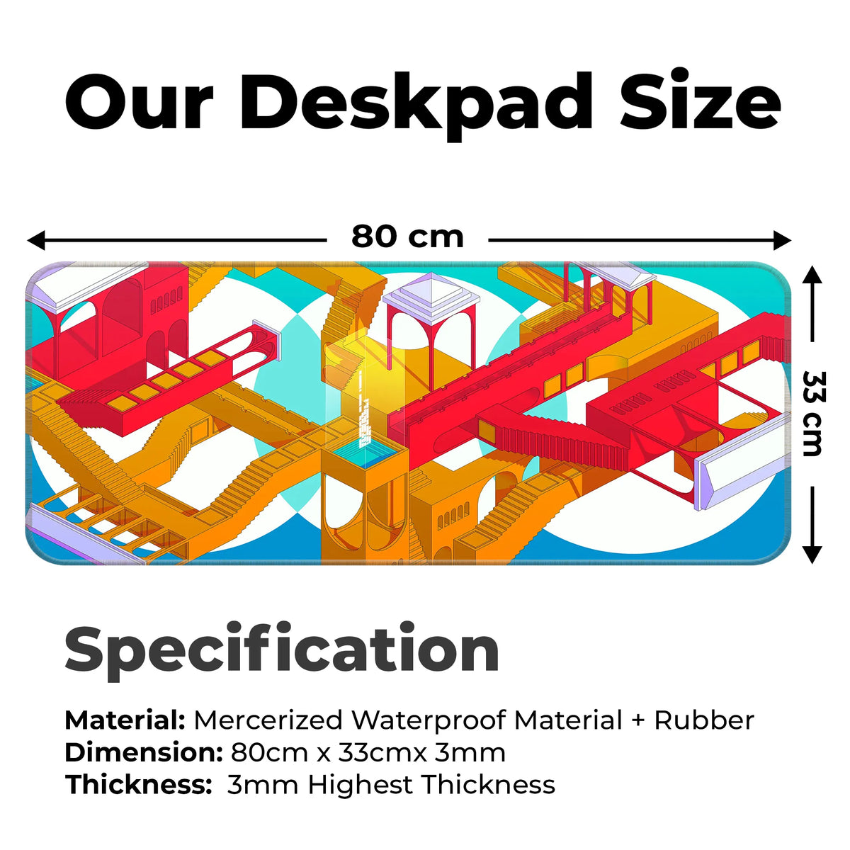 Endless Maze Deskmat