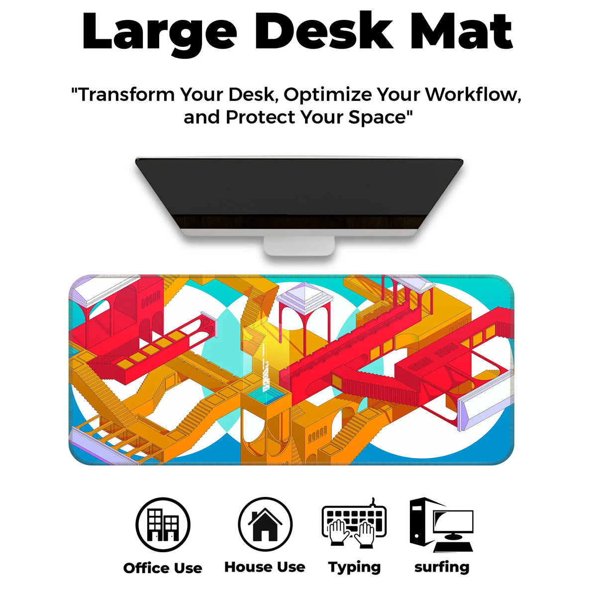 Endless Maze Deskmat