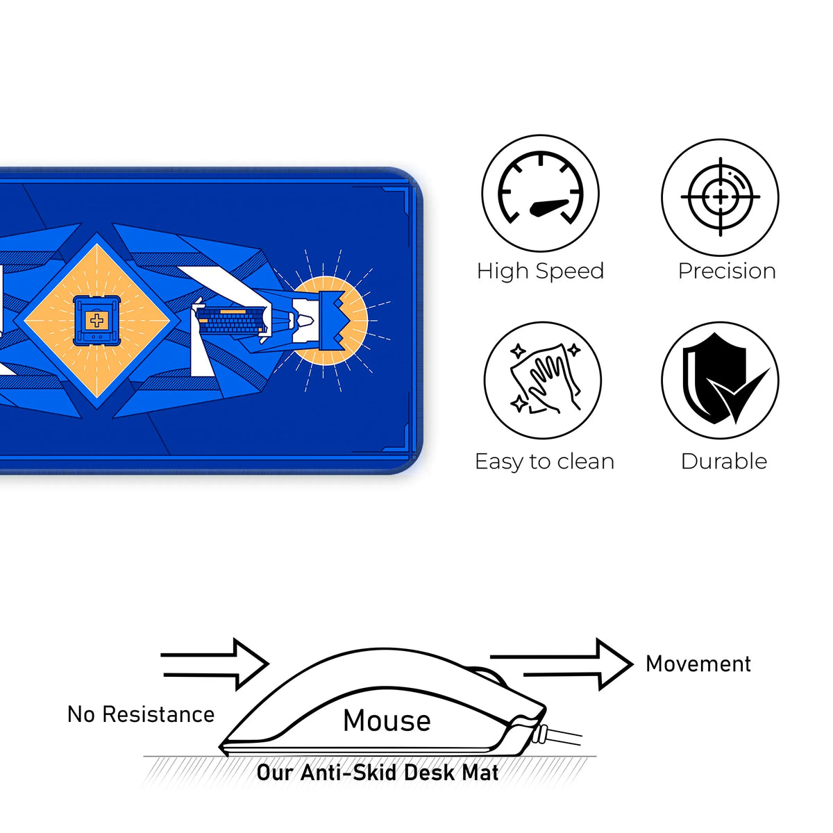 Pixel Paladin Deskmat