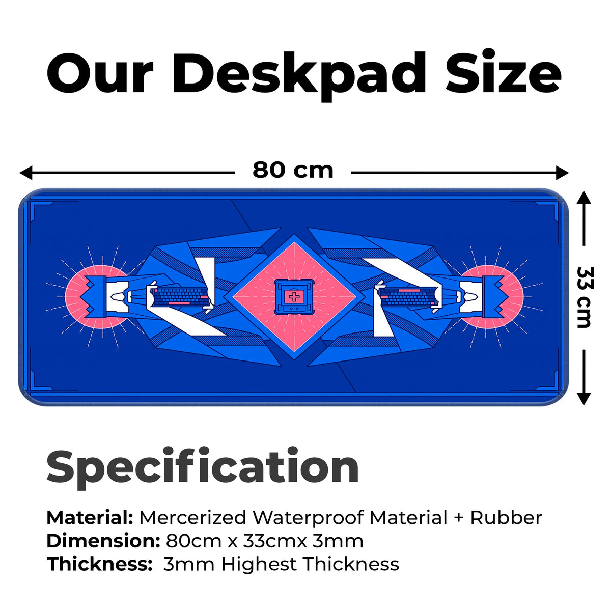 Pixel Paladin Deskmat