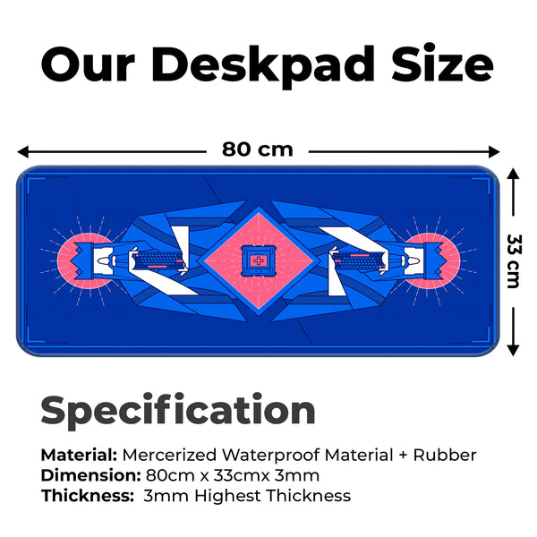 Pixel Paladin Deskmat