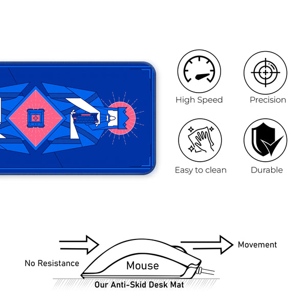Pixel Paladin Deskmat